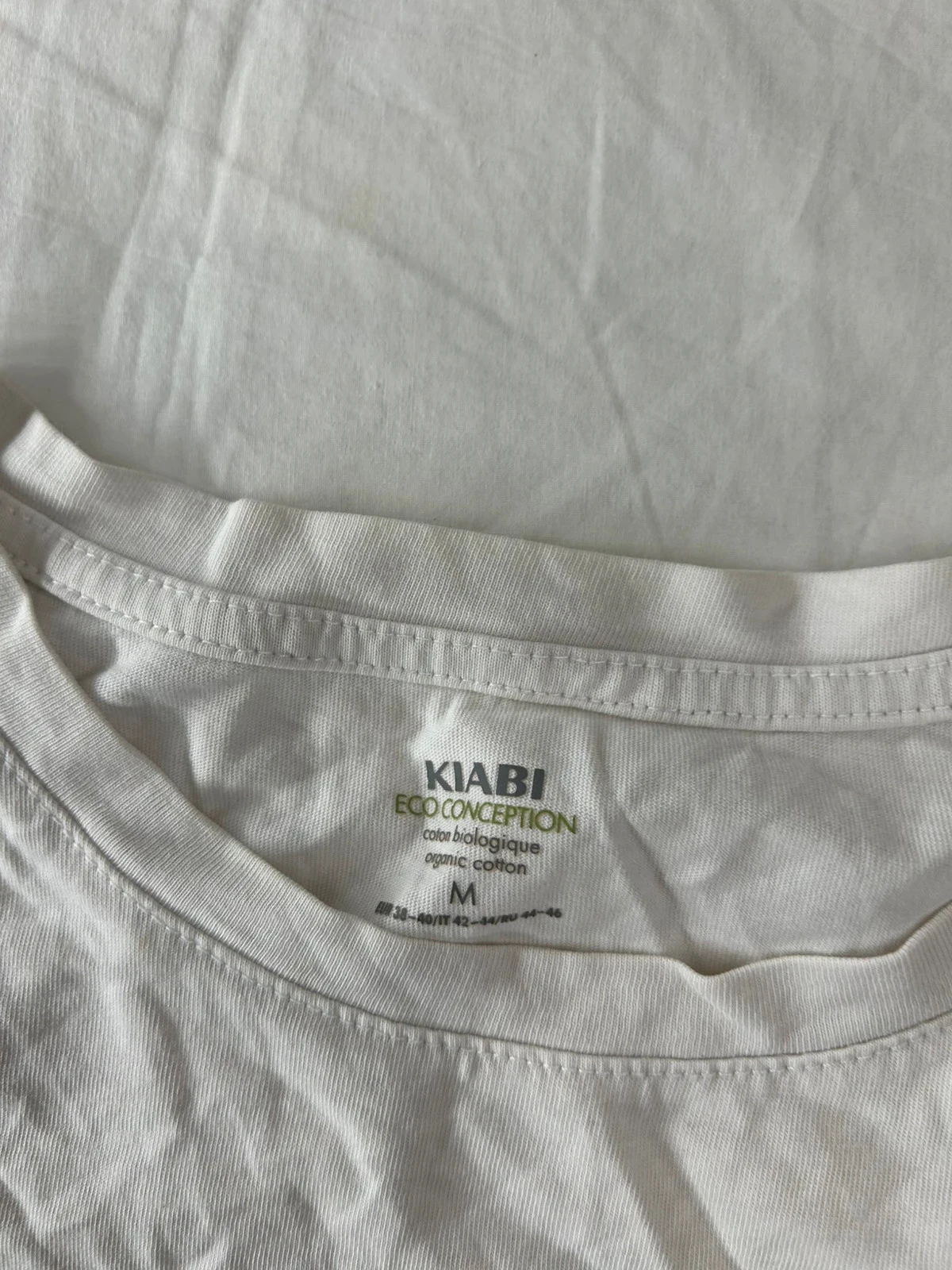 T-shirt branco com estampa de motivos vintage kiabi – photo 4
